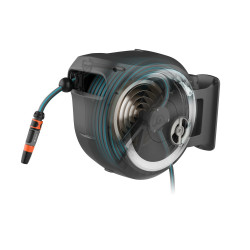 Dévidoir automatique mural RollUp L 30 m - GARDENA