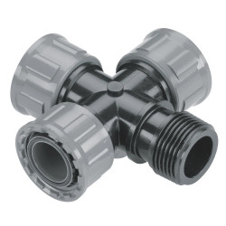 Croix pour clarinette d'arrosage enterré 26/34 de marque GARDENA, référence: J63000