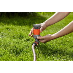 Arroseur circulaire de jardin Vario Comfort sur pic - GARDENA