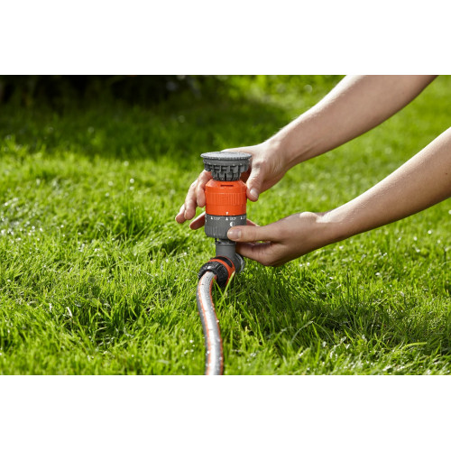 Arroseur circulaire de jardin Vario Comfort sur pic - GARDENA