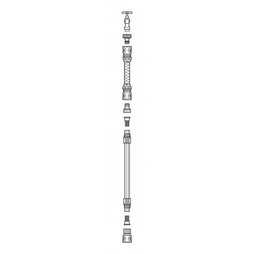 Set de raccordement pour arroseur souple - GARDENA