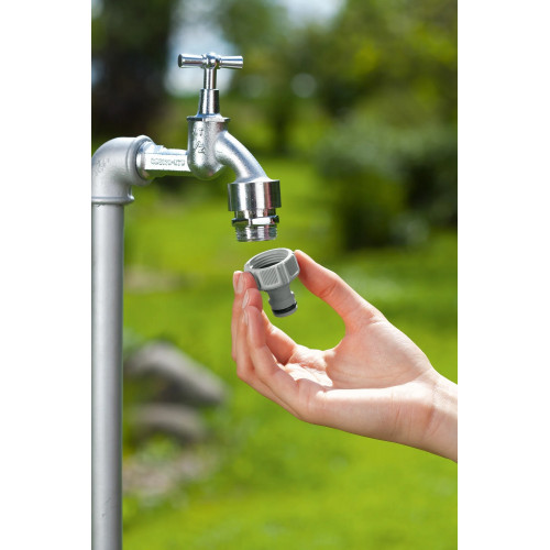 Nez de robinet anti-éclaboussures 21 mm (G 1/2") - résistant au gel - GARDENA