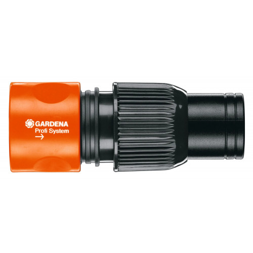 Raccord de tuyau d'arrosage grand débit Profi 19 mm - GARDENA