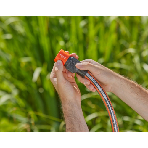 Raccord de tuyau d'arrosage grand débit Profi 19 mm - GARDENA