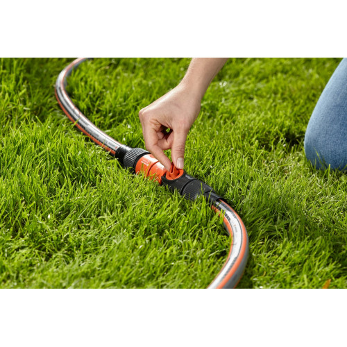 Raccord de tuyau d'arrosage 19 mm + vanne de régulation grand débit Profi - GARDENA