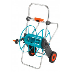 Dévidoir d'arrosage métal sur roues 100 de marque GARDENA, référence: J77400