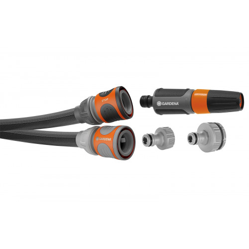 Kit tuyau Liano™Life 25m, Ø 13mm + pièces GARDENA System - léger et résistant - GARDENA
