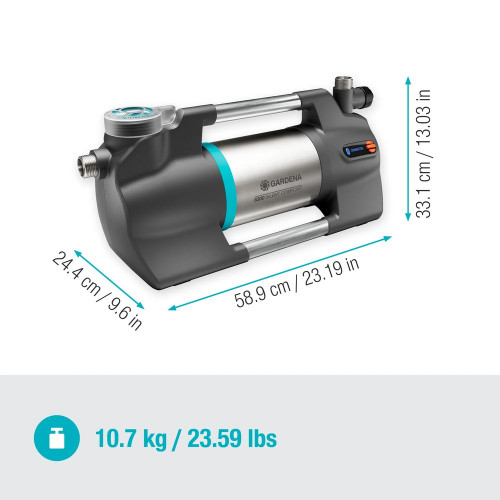 Pompe d'arrosage de surface 6300 SilentComfort - 1050 W, 6300 l/h, 4,9 bar - GARDENA