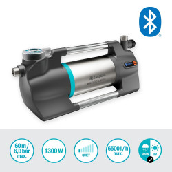 Pompe d'arrosage de surface 6500 SilentComfort - 1300 W, 6500 l/h, 6,0 bar - GARDENA