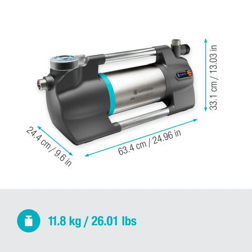 Pompe d'arrosage de surface 6500 SilentComfort - 1300 W, 6500 l/h, 6,0 bar - GARDENA