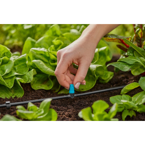 Asperseurs en ligne pour l'irrigation flexible de petites surfaces - Boîte de 10 pièces - GARDENA