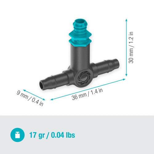 Goutteurs en ligne auto-régulant 2 l/h - Boîte de 10 pièces - GARDENA