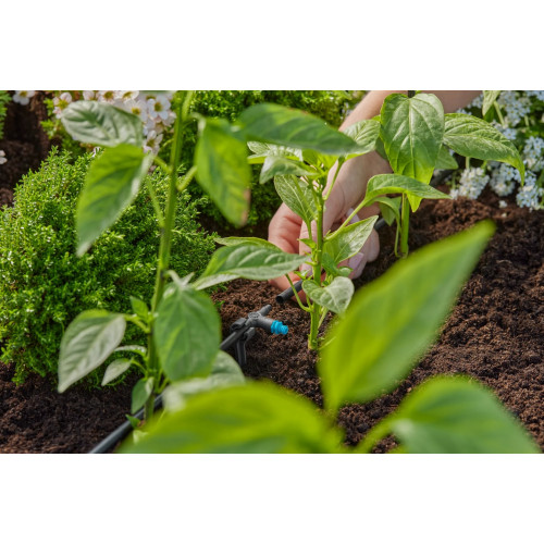 Goutteurs en ligne auto-régulant 2 l/h - Boîte de 10 pièces - GARDENA