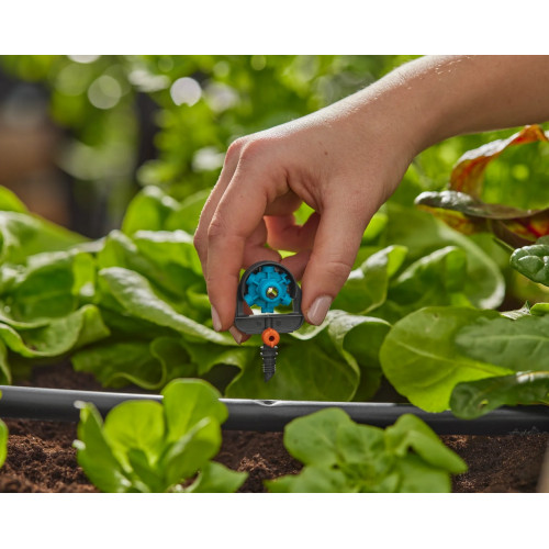 Micro-asperseurs multi-surfaces 6 en 1 Micro-Drip-System - Boîte de 2 pièces - GARDENA
