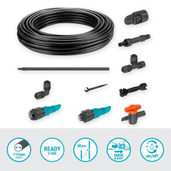 Kit d'initiation goutte-à-goutte pour potagers, plates-bandes et bordures de fleurs - 60 m² - GARDENA