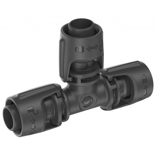 Dérivations de raccordement en T 13 mm - Quick & Easy - Boîte de 5 pièces - GARDENA