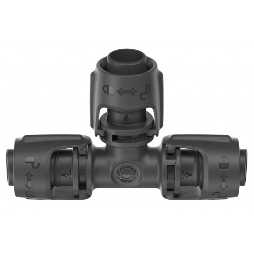 Dérivations de raccordement en T 13 mm - Quick & Easy - Boîte de 5 pièces - GARDENA