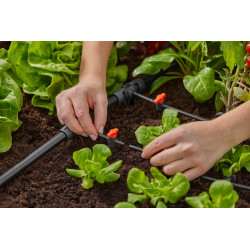 Réducteurs de raccordement en T 13 mm - 4.6 mm - Quick & Easy - Boîte de 4 pièces - GARDENA