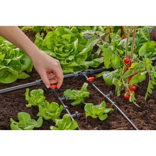 Réducteurs de raccordement en T 13 mm - 4.6 mm - Quick & Easy - Boîte de 4 pièces - GARDENA