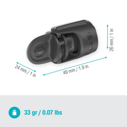 Bouchon fin de ligne 1/2 13mm - Quick & Easy - Boîte de 4 pièces - GARDENA