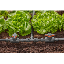 Robinet d'arrêt 13 mm (1/2") - Connexion Quick & Easy - GARDENA