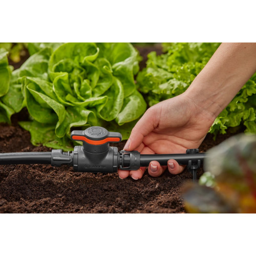 Robinet d'arrêt 13 mm (1/2") - Connexion Quick & Easy - GARDENA