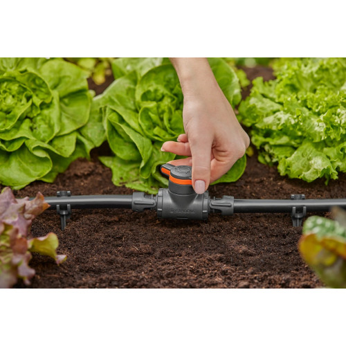 Robinet d'arrêt 13 mm (1/2") - Connexion Quick & Easy - GARDENA