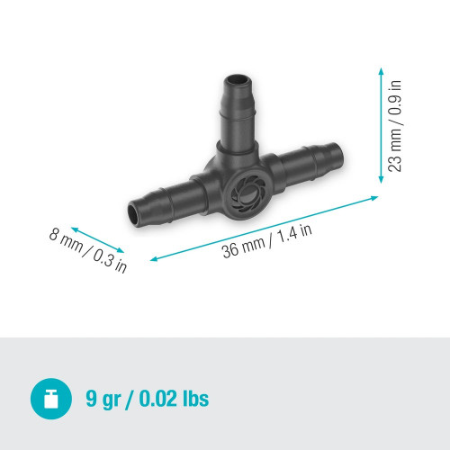 Dérivations en T 4.6 mm - Easy & Flexible - Boîte de 10 pièces - GARDENA