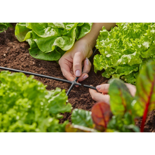 Dérivations en croix 4.6 mm - Easy & Flexible - Boîte de 20 pièces - GARDENA