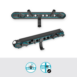 Support mural combisystem FLEX pour ranger les outils de jardin - GARDENA