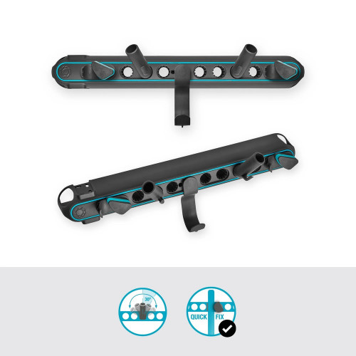 Support mural combisystem FLEX pour ranger les outils de jardin - GARDENA