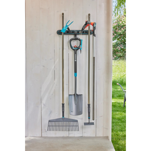 Support mural combisystem FLEX pour ranger les outils de jardin - GARDENA
