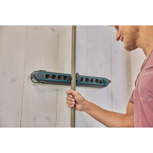 Support mural combisystem FLEX pour ranger les outils de jardin - GARDENA