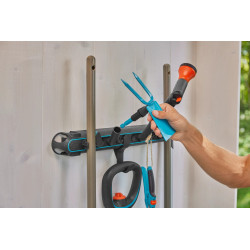 Support mural combisystem FLEX pour ranger les outils de jardin - GARDENA