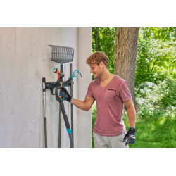 Support mural combisystem FLEX pour ranger les outils de jardin - GARDENA
