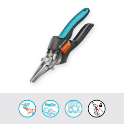 Sécateurs GripCut à lames aiguisées et pointues - GARDENA
