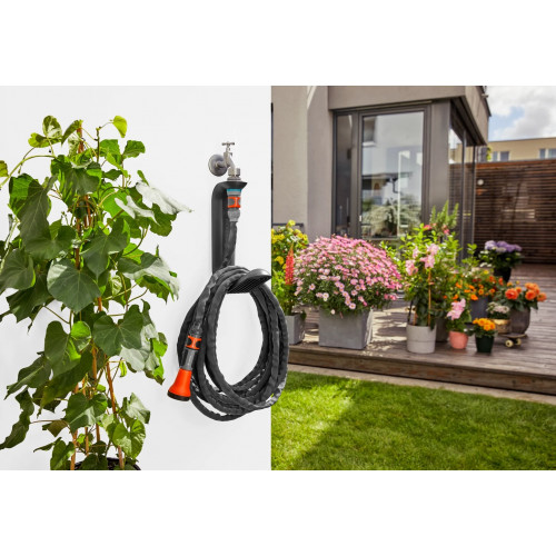 Support tuyau Liano™ TapFix pour robinets d'eau (G 1", G 3/4" et G 1/2") - GARDENA