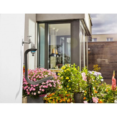 Support tuyau Liano™ TapFix pour robinets d'eau (G 1", G 3/4" et G 1/2") - GARDENA