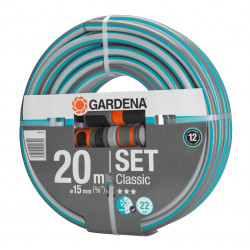 Tuyau d'arrosage Classic Ø 15 mm + accessoires d'arrosage - GARDENA
