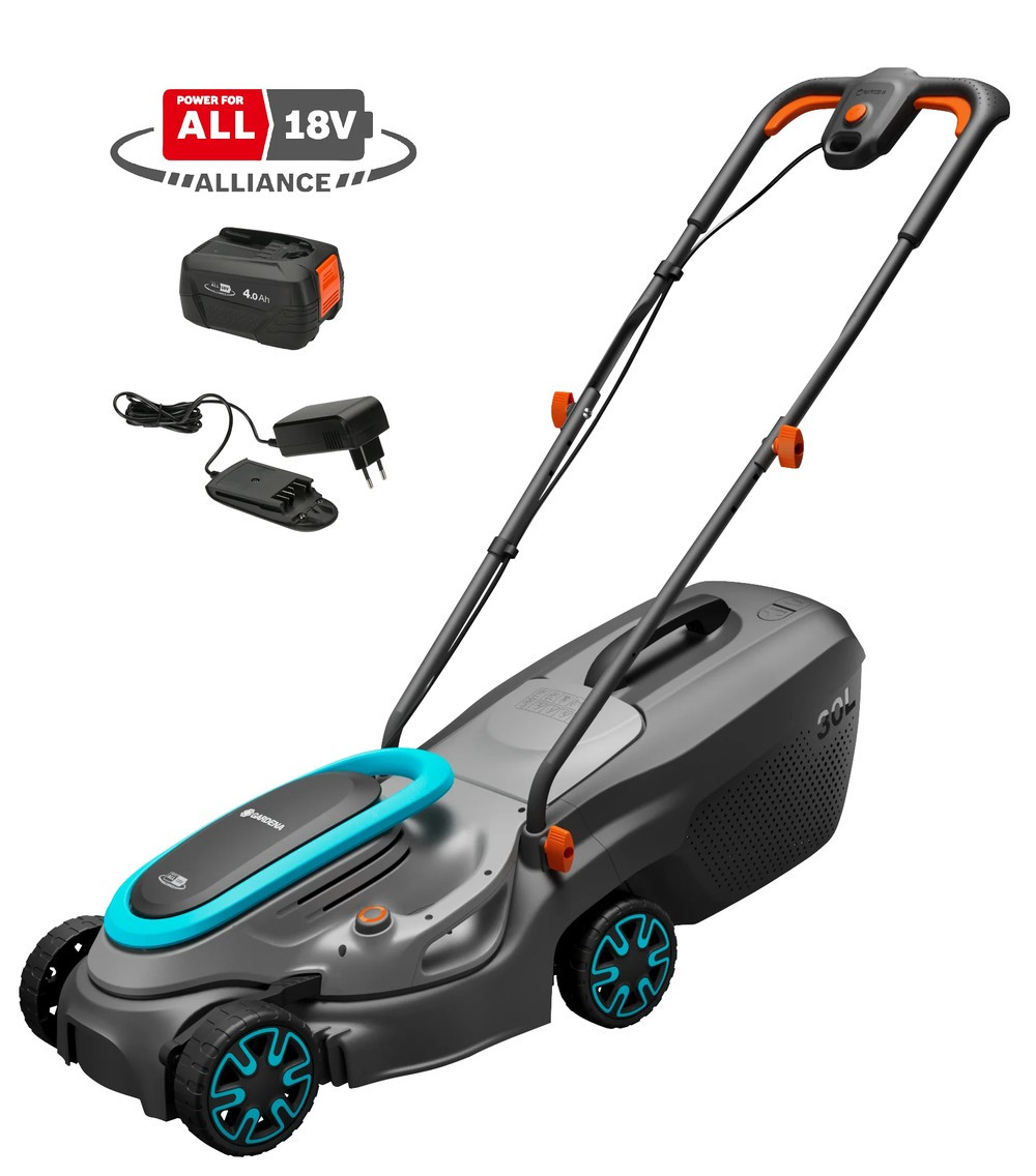 Gardena Powermax 3218v P4a Tondeuse à Gazon Tondeuse à Gazon Poussée - vue 4