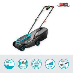 Tondeuse PowerMax 32/18V P4A sur batterie - Coupe Ø 32 cm - jusqu'à 200m² - GARDENA