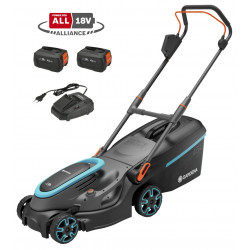 Tondeuse PowerMax 37/36V P4A sur batterie - Coupe Ø 37 cm - jusqu'à 350m² de marque GARDENA, référence: J7886600