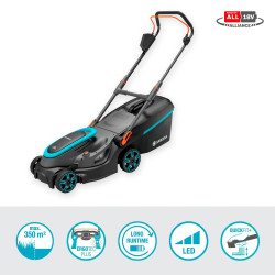 Tondeuse PowerMax 37/36V P4A sur batterie - Coupe Ø 37 cm - jusqu'à 350m² - GARDENA