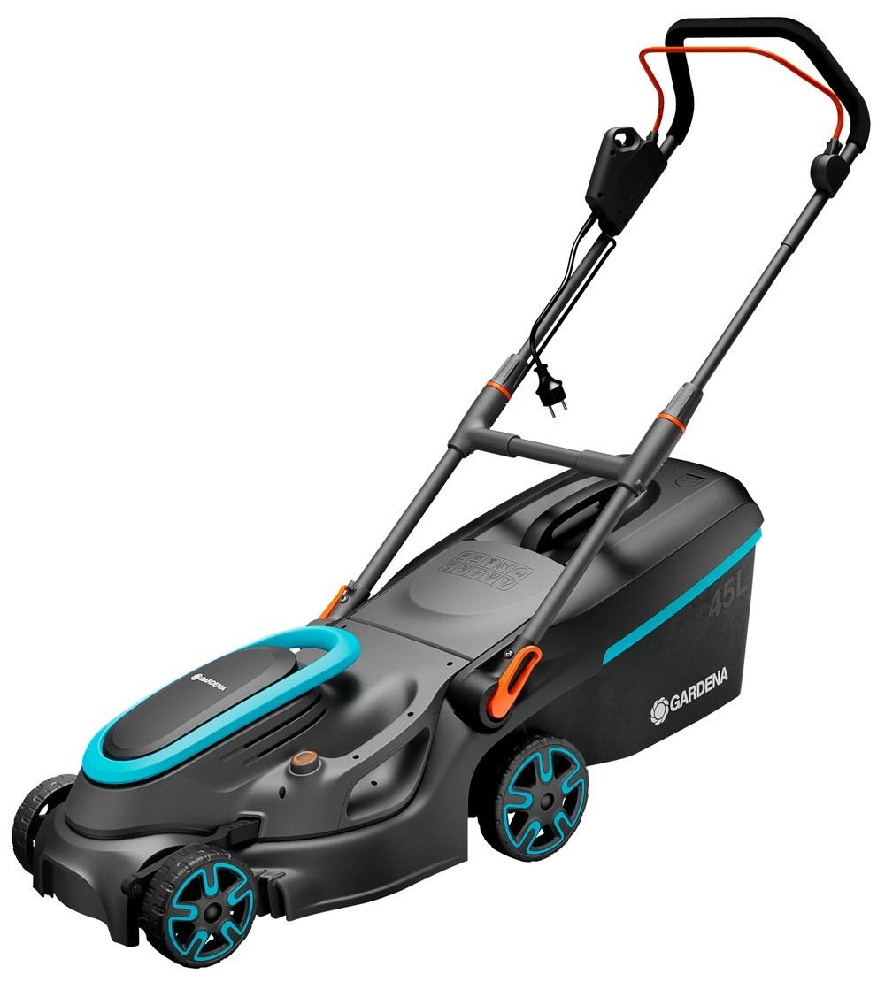 Tondeuse électrique GARDENA PowerMax 371800 Largeur de coupe 37cm Ramassage Cut&Collect - vue 5