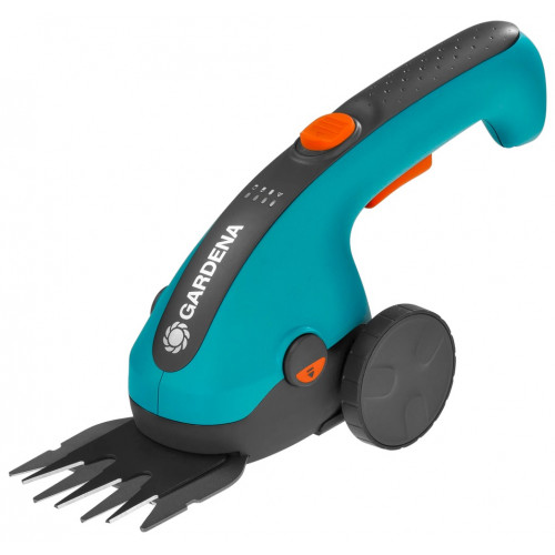 Kit cisaille à gazon ClassicCut Li + manche télescopique + roues - Coupe 8 cm - GARDENA
