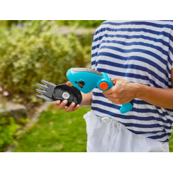 Kit cisaille à gazon ComfortCut Li + lame taille-buissons - Coupe 8/12 cm - GARDENA