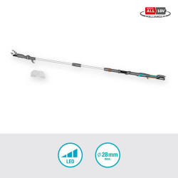 Coupe-branches HighCut 250/18V P4A sur batterie - Coupe Ø 28 mm - L. 2557 mm - GARDENA