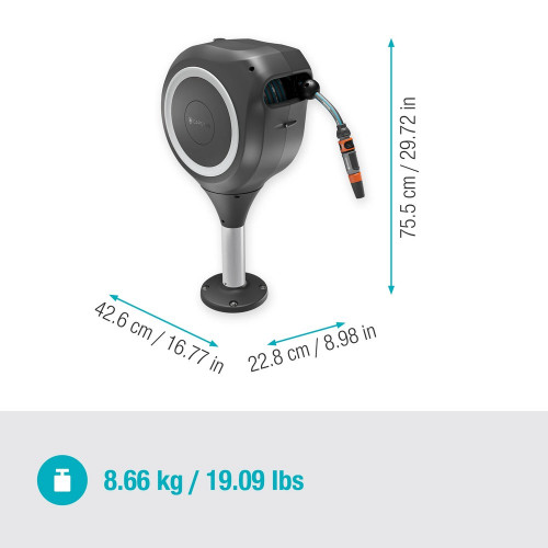 Dévidoir automatique pour terrasse RollUp - 20m - GARDENA