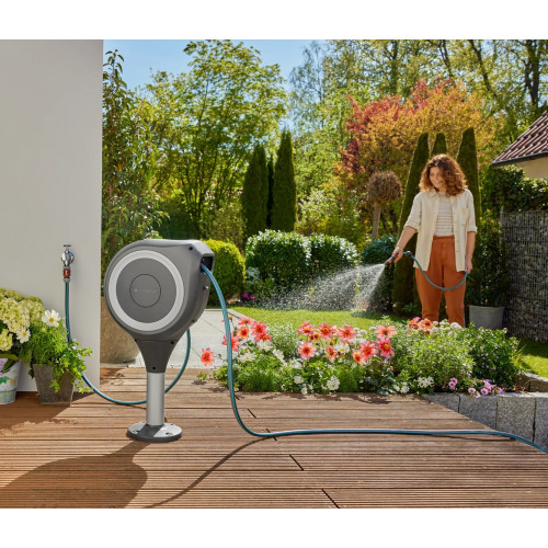 Dévidoir automatique pour terrasse RollUp - 20m - GARDENA