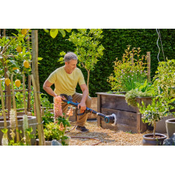 Nettoyeur de terrasse AquaBrush 18V / P4A - Universal - sans batterie - GARDENA